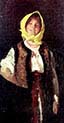 Cheerfull Peasant Woman